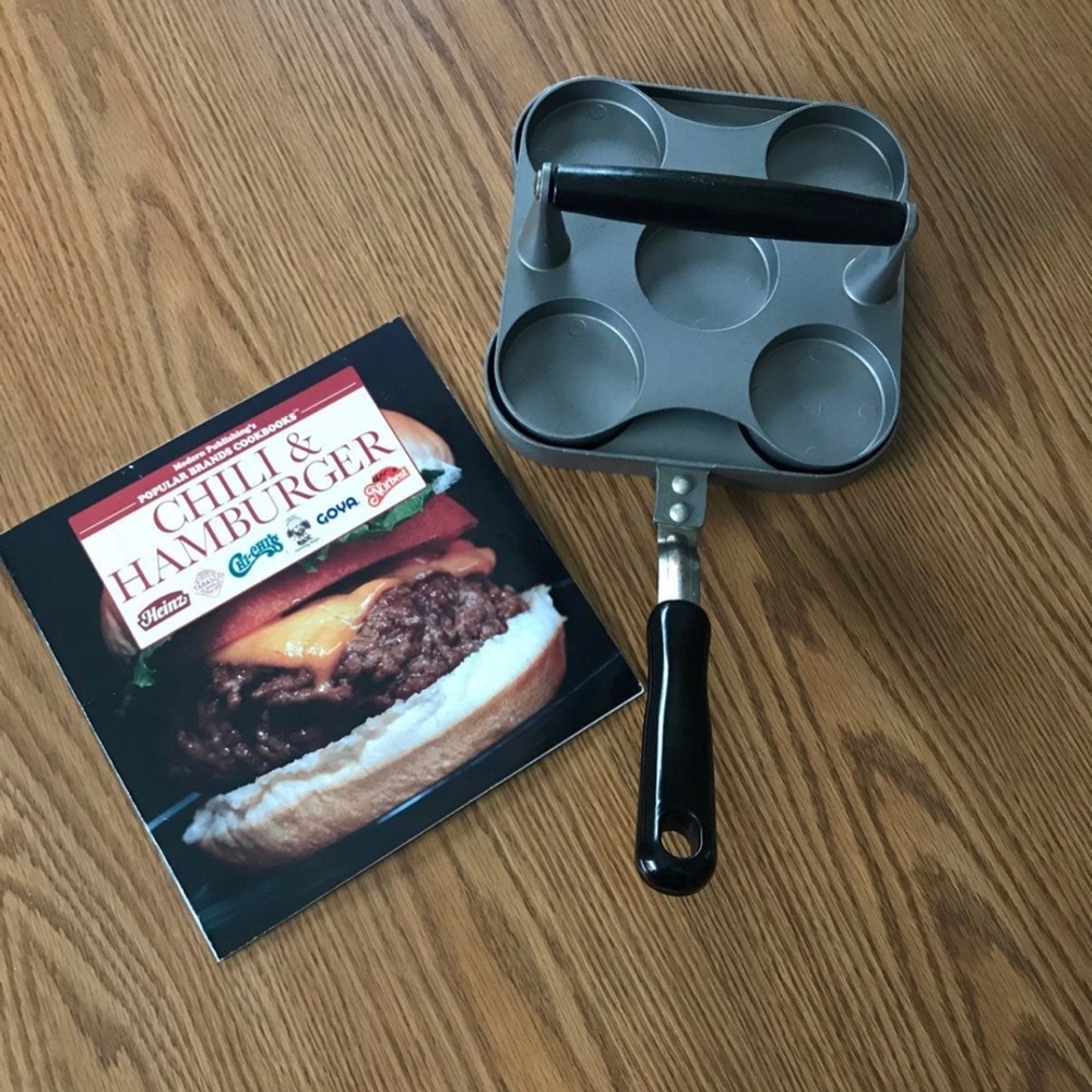 Hamburger slider Grill pan mini burgers
